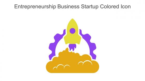 Entrepreneurship Business Startup Colored Icon In Powerpoint Pptx Png And Editable Eps Format