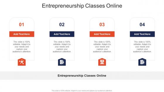 Entrepreneurship Classes Online In Powerpoint And Google Slides Cpb