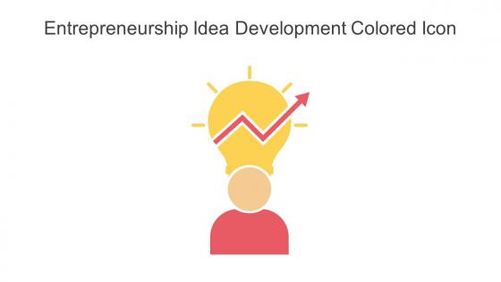 Entrepreneurship Idea Development Colored Icon In Powerpoint Pptx Png And Editable Eps Format
