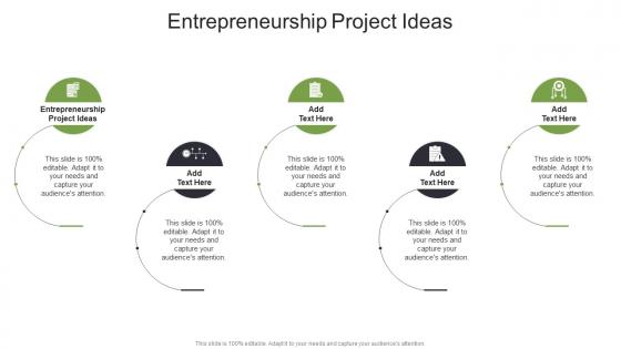 Entrepreneurship Project Ideas In Powerpoint And Google Slides Cpb