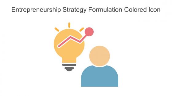 Entrepreneurship Strategy Formulation Colored Icon In Powerpoint Pptx Png And Editable Eps Format