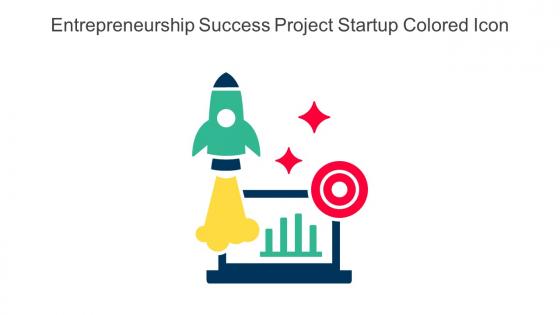 Entrepreneurship Success Project Startup Colored Icon In Powerpoint Pptx Png And Editable Eps Format