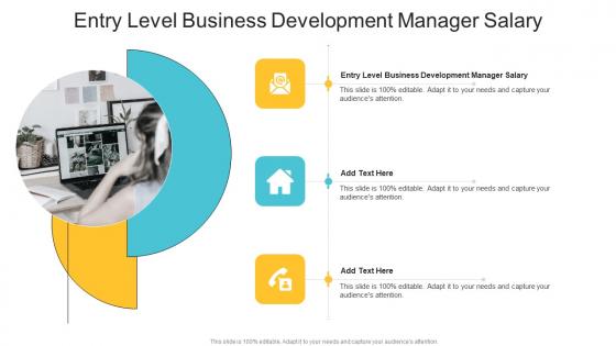 Entry Level Business Development Manager Salary In Powerpoint And Google Slides Cpb