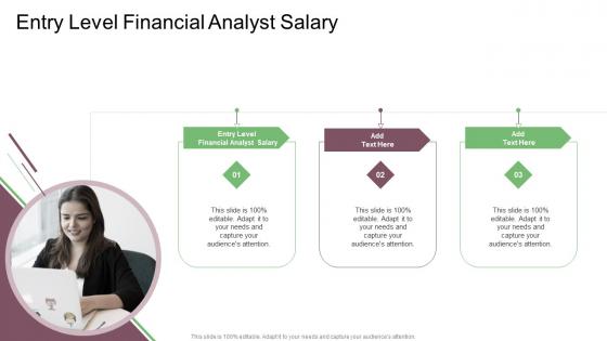 Entry Level Financial Analyst Salary In Powerpoint And Google Slides Cpb