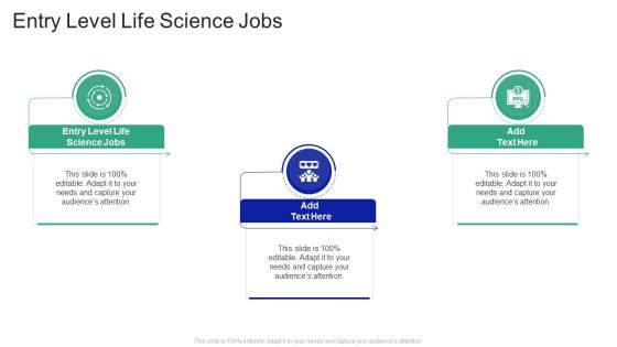 Entry Level Life Science Jobs In Powerpoint And Google Slides Cpb