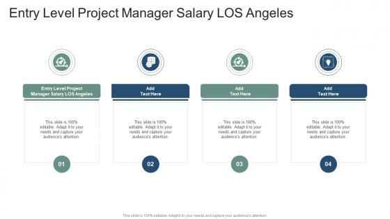 Entry Level Project Manager Salary Los Angeles In Powerpoint And Google Slides Cpb