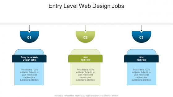 Entry Level Web Design Jobs In Powerpoint And Google Slides Cpb