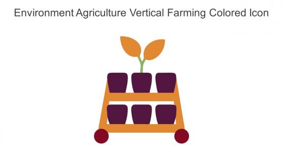 Environment Agriculture Vertical Farming Colored Icon In Powerpoint Pptx Png And Editable Eps Format