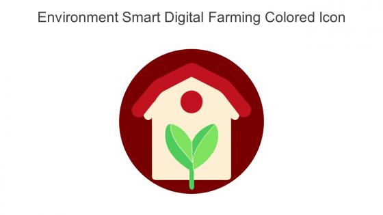 Environment Smart Digital Farming Colored Icon In Powerpoint Pptx Png And Editable Eps Format