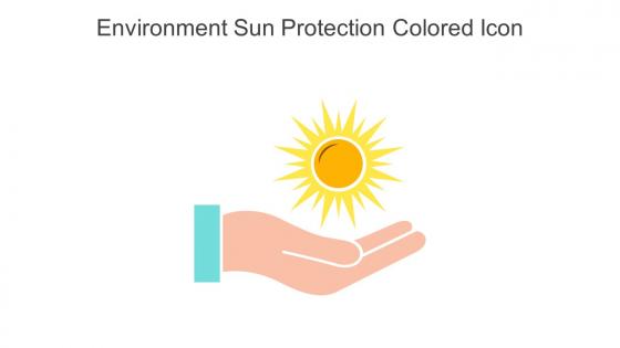 Environment Sun Protection Colored Icon In Powerpoint Pptx Png And Editable Eps Format