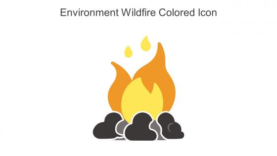 Environment Wildfire Colored Icon In Powerpoint Pptx Png And Editable Eps Format