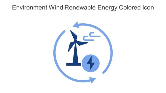 Environment Wind Renewable Energy Colored Icon In Powerpoint Pptx Png And Editable Eps Format