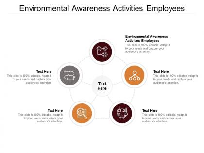 Environmental awareness activities employees ppt powerpoint presentation infographic template cpb