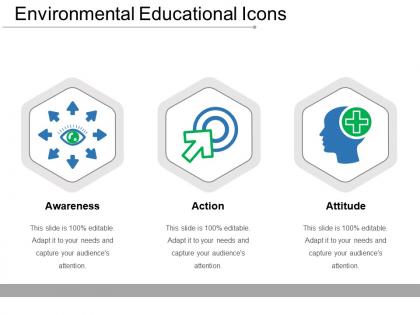 Environmental educational icons