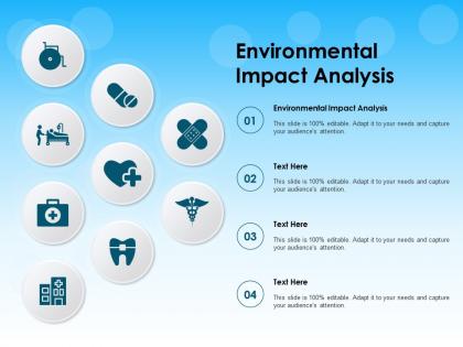 Environmental impact analysis ppt powerpoint presentation portfolio background images