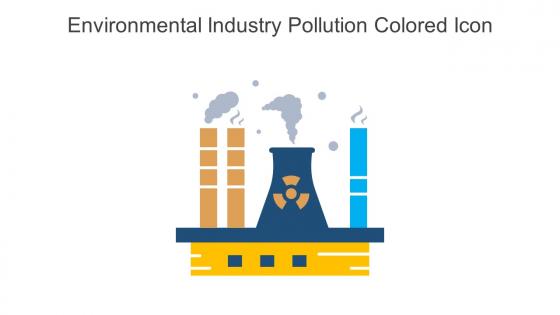 Environmental Industry Pollution Colored Icon In Powerpoint Pptx Png And Editable Eps Format