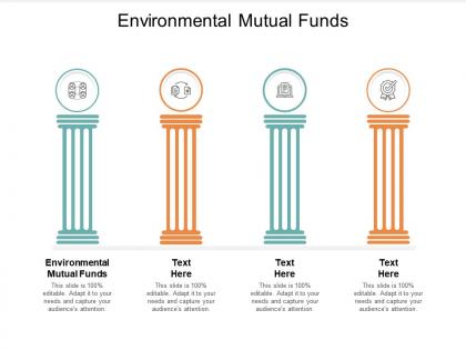 Environmental mutual funds ppt powerpoint presentation model cpb