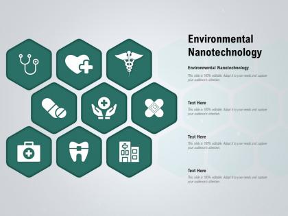 Environmental nanotechnology ppt powerpoint presentation icon master slide