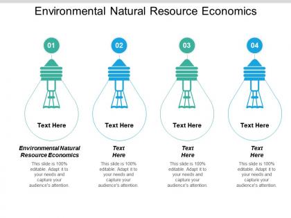 Environmental natural resource economics ppt powerpoint presentation visuals cpb