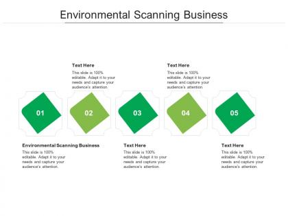 Environmental scanning business ppt powerpoint presentation pictures background images cpb