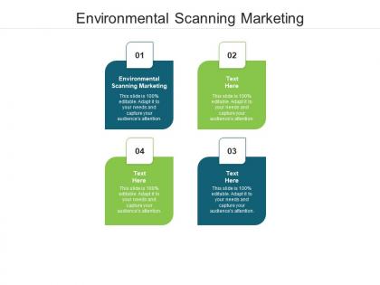 Environmental scanning marketing ppt powerpoint presentation portfolio pictures cpb