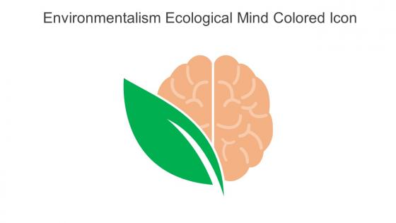 Environmentalism Ecological Mind Colored Icon In Powerpoint Pptx Png And Editable Eps Format