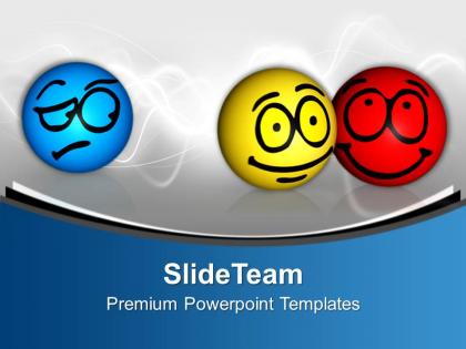 Envy isolated different emotions on face powerpoint templates ppt themes and graphics 0113