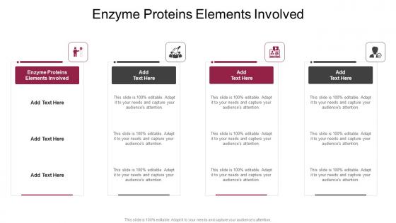 Enzyme Proteins Elements Involved In Powerpoint And Google Slides Cpb