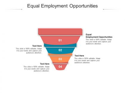 Equal employment opportunities ppt powerpoint presentation slides diagrams cpb