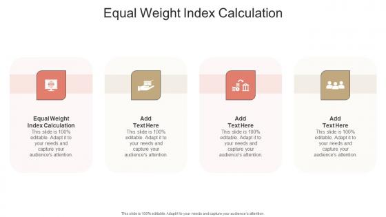 Equal Weight Index Calculation In Powerpoint And Google Slides Cpb
