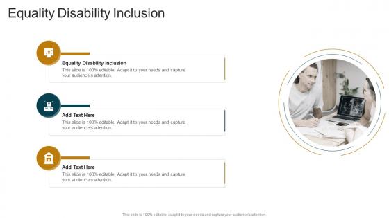 Equality Disability Inclusion In Powerpoint And Google Slides Cpb