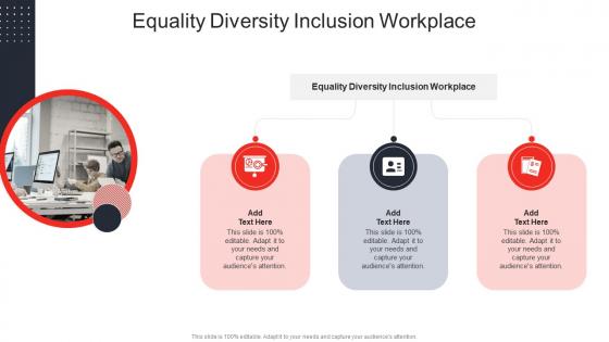 Equality Diversity Inclusion Workplace In Powerpoint And Google Slides Cpb