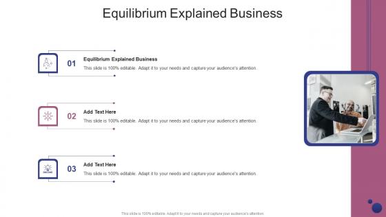Equilibrium Explained Business In Powerpoint And Google Slides Cpb