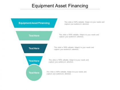 Equipment asset financing ppt powerpoint presentation design ideas cpb