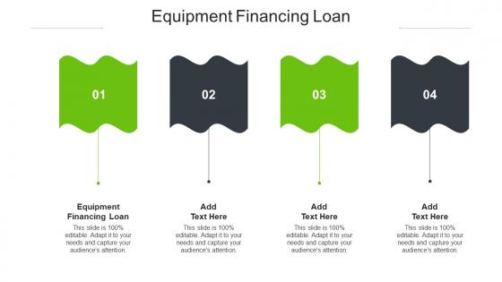 Equipment Financing Loan Ppt Powerpoint Presentation Model Example Cpb