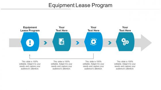 Equipment lease program ppt powerpoint presentation layouts guidelines cpb