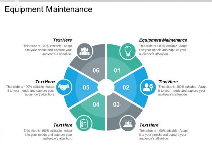 Equipment maintenance ppt powerpoint presentation icon inspiration cpb