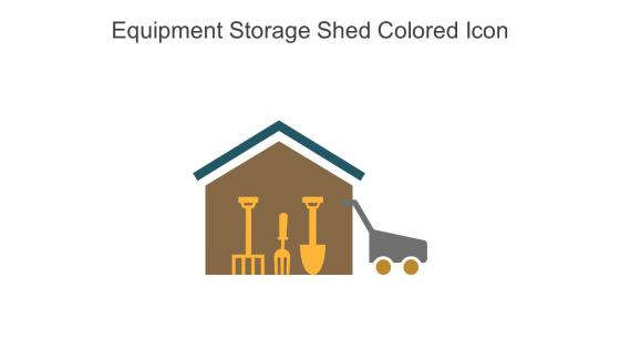 Equipment Storage Shed Colored Icon In Powerpoint Pptx Png And Editable Eps Format