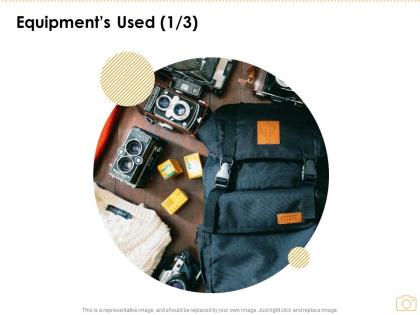 Equipments used technology ppt powerpoint presentation portrait