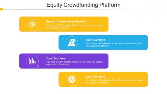 Equity Crowdfunding Platform Ppt Powerpoint Presentation Model Slide Portrait Cpb