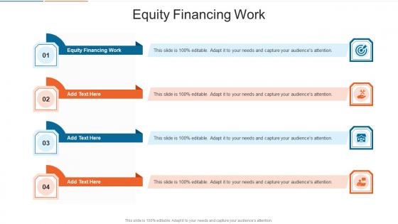 Equity Financing Work In Powerpoint And Google Slides Cpb