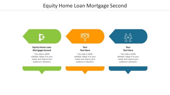 Equity home loan mortgage second ppt powerpoint presentation professional clipart cpb