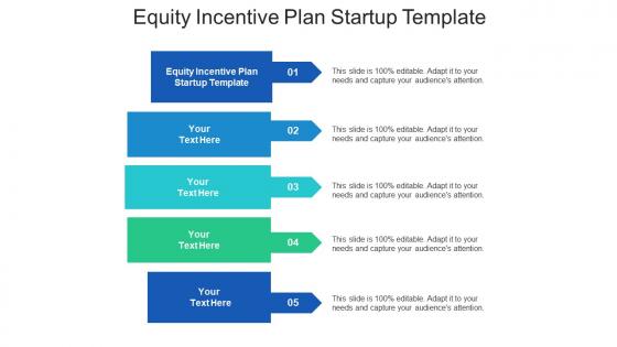 Equity incentive plan startup template ppt powerpoint presentation file design cpb