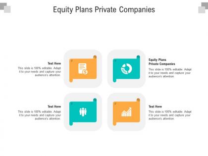 Equity plans private companies ppt powerpoint presentation show maker cpb