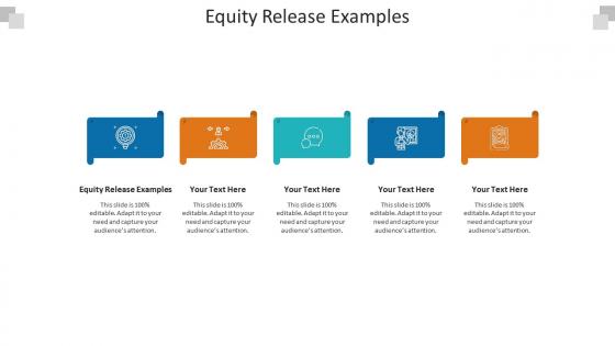 Equity release examples ppt powerpoint presentation ideas example cpb