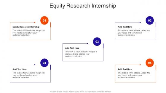Equity Research Internship In Powerpoint And Google Slides Cpb