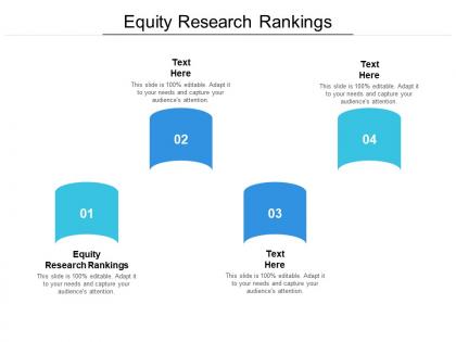 Equity research rankings ppt powerpoint presentation clipart cpb
