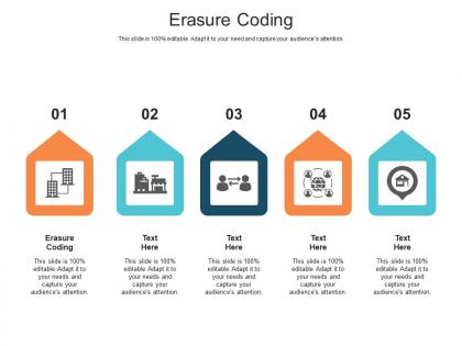 Erasure coding ppt powerpoint presentation professional guide cpb