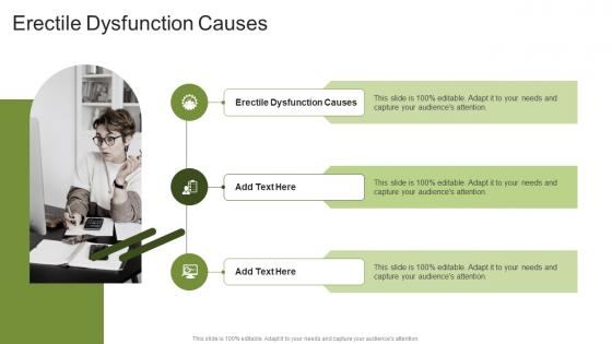 Erectile Dysfunction Causes In Powerpoint And Google Slides Cpb