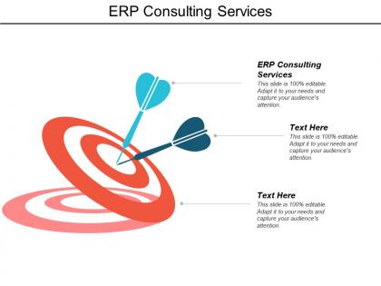 Erp consulting services ppt powerpoint presentation design ideas cpb
